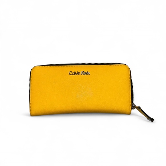 Calvin Klein Handbags - Calvin Klein‎ Vibrant Yellow Wallet